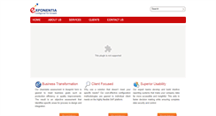 Desktop Screenshot of exponentiaus.com